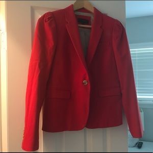 JCrew Red Blazer